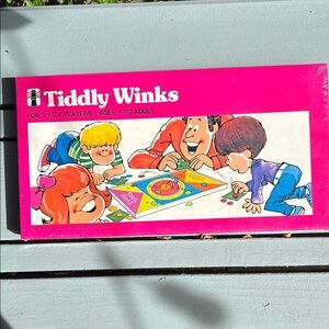 Vintage Tiddly Winks Game - sealed Box